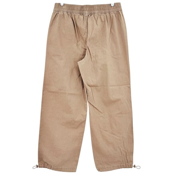 Celebrity Pink Women's Elastic Waist/Toggle Hem Parachute Tan Pants Sz Large NWT - Picture 2 of 11